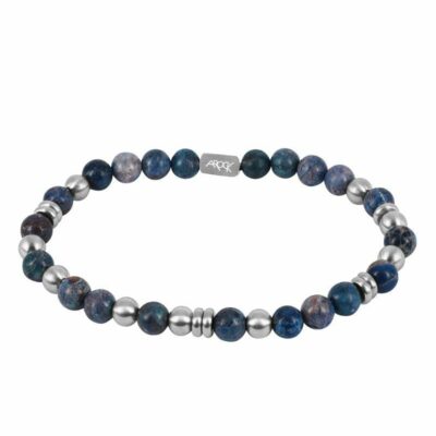 Herr Fritz Olsson  | Arock Armband “Eddie” Navy/Stal