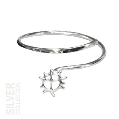 Dam Fritz Olsson  | Jokkmokks Tenn Solhjulet Armring Silver