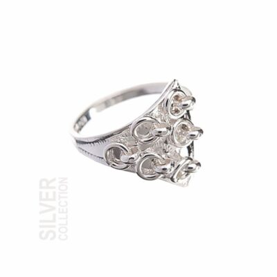 Dam Fritz Olsson  | Jokkmokks Tenn Vaisa Ring Silver